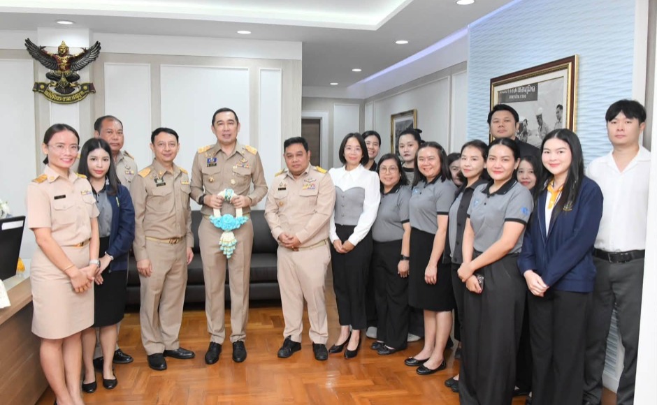 สลก. ร่วมแสดงความยินดี อธิบดีกรมชลประทาน เนื่องในโอกาสเข้ารับตำแหน่ง